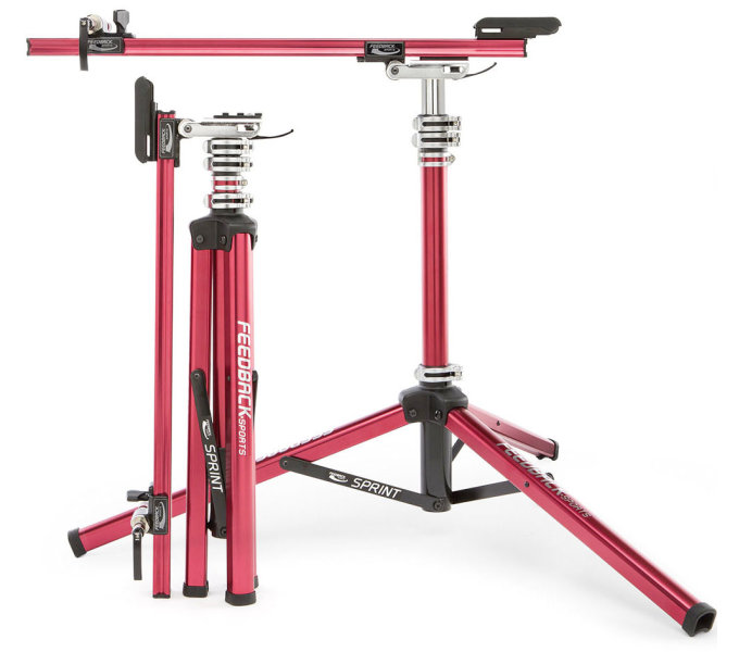 Bike stand feedback top